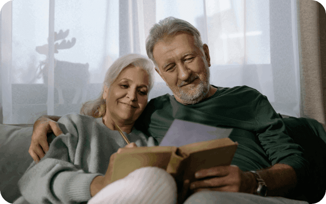 person writing on paper